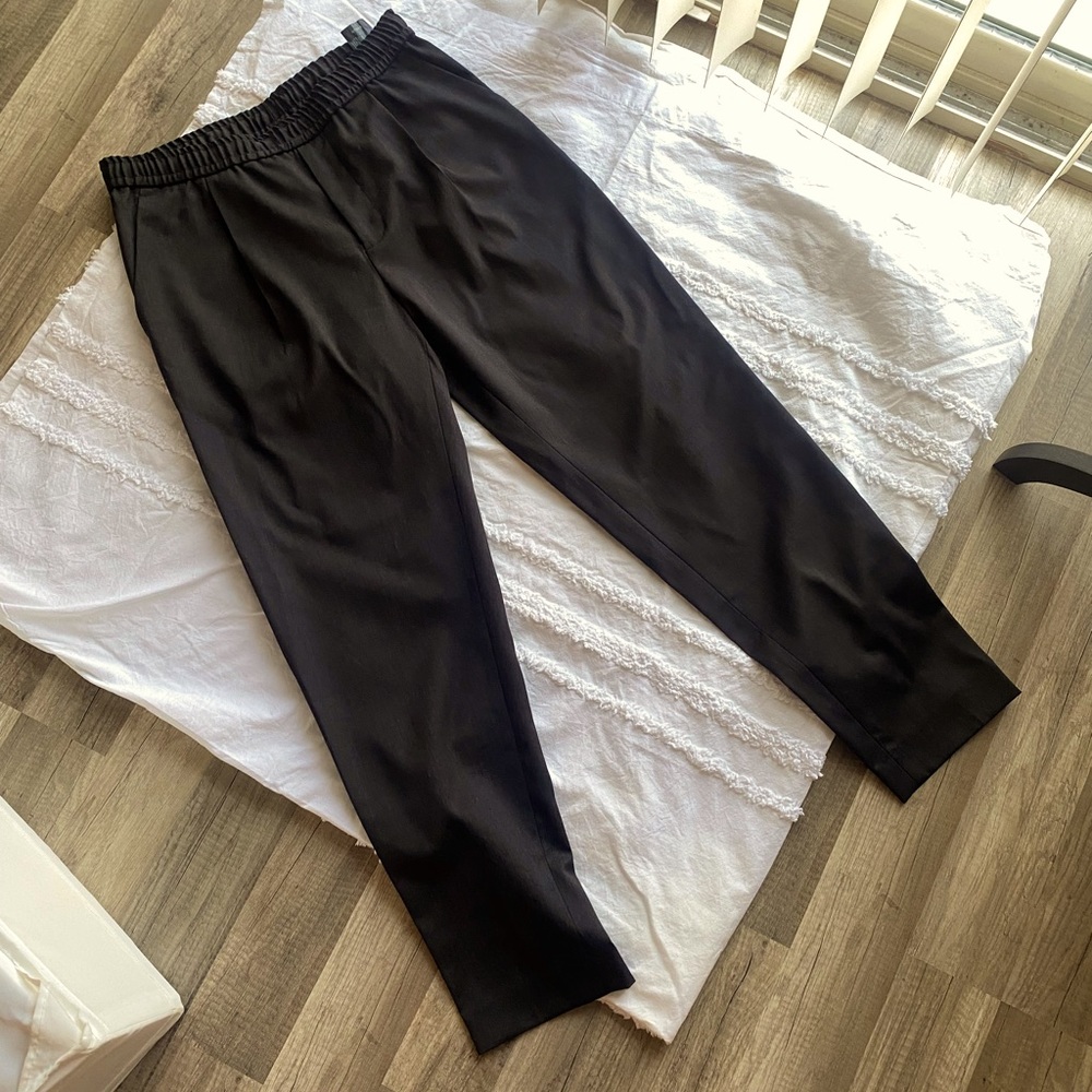 Theory Black Joggers